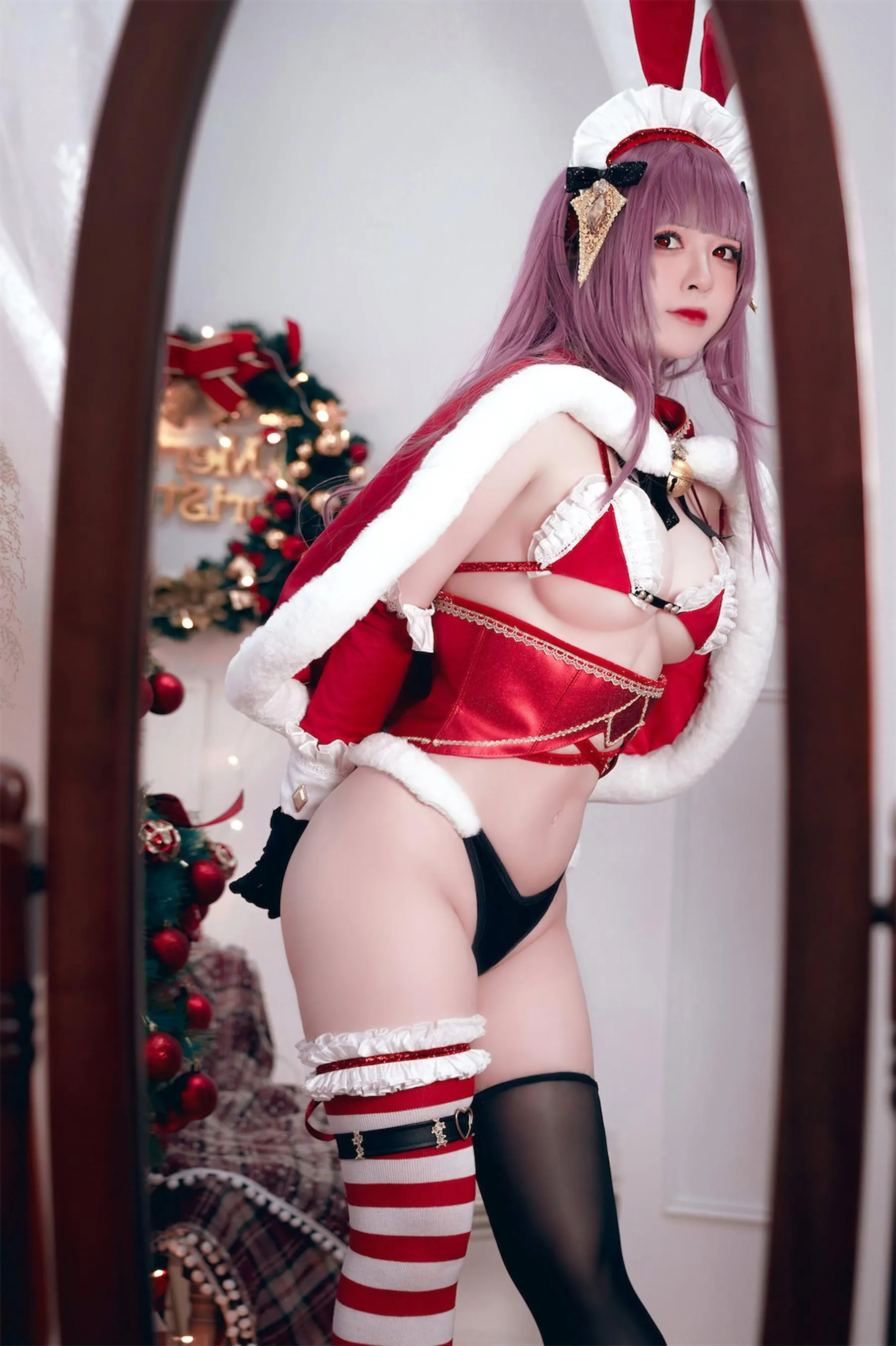 半半子 – NO.63 Christmas Bunny Aike [41P]插图5